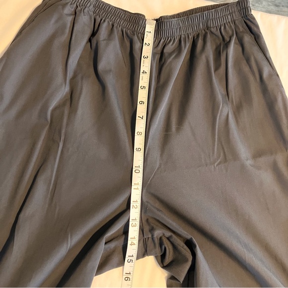 Cherokee workwear elastic waist scrub pants. Size M, Pewter Gray - Picture 7 of 8